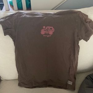 Life is good keep shirt